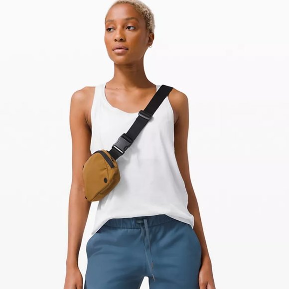 lululemon athletica Tops - LULULEMON  Basic Tank LOVE PLEATED TANK WHITE Pima Cotton SIZE 8 NWT